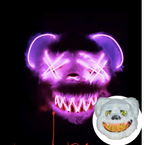 Máscara de Oso con Luz LED
