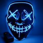 Máscara LED Neón de Terror