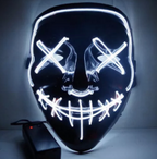 Máscara LED Neón de Terror