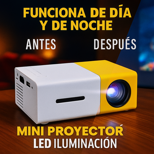Mini Proyector LED Portátil YG300