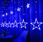 Luces de Navidad Cascada de Estrellas 3 x 1 m