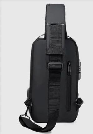 Bolso Manos Libres Antirrobo con Candado y Puerto USB