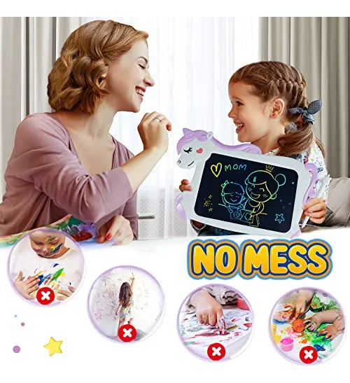 Tablero mágico LCD unicornio