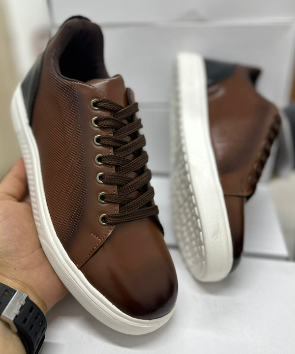 Zapato Casual en Cuero Vicony Manchado