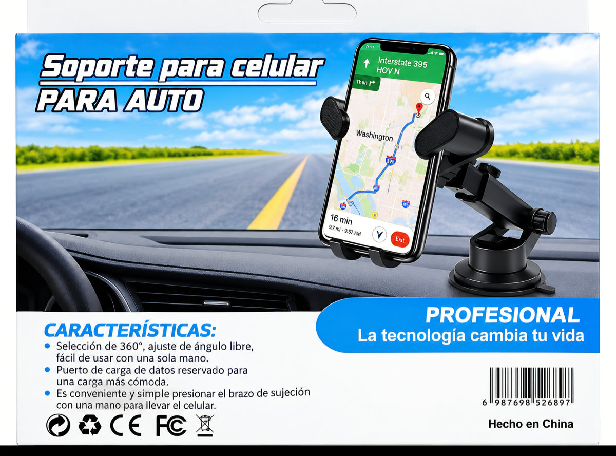 Soporte de Celular para Carro RT-668