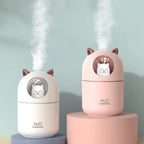 Humidificador Gato H2O Lampara Led