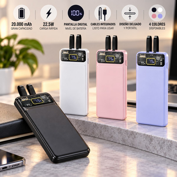 Power Bank AG3 20.000 mAh