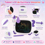 Tablet LCD Escritura Unicornio