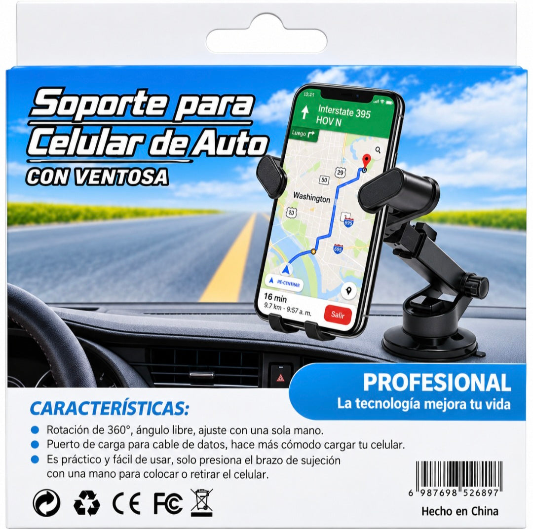 Soporte de Celular para Carro RT-668